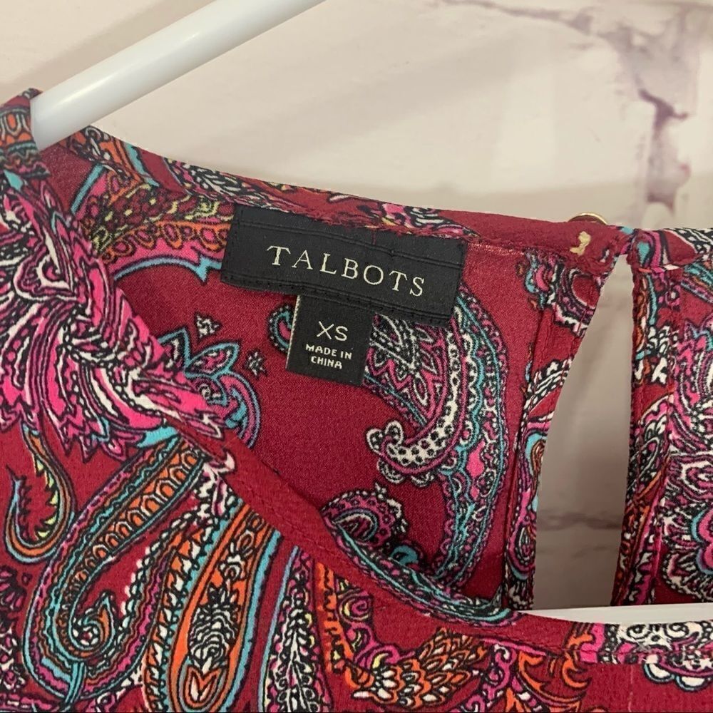 Talbots XS top - Picture 2 of 4
